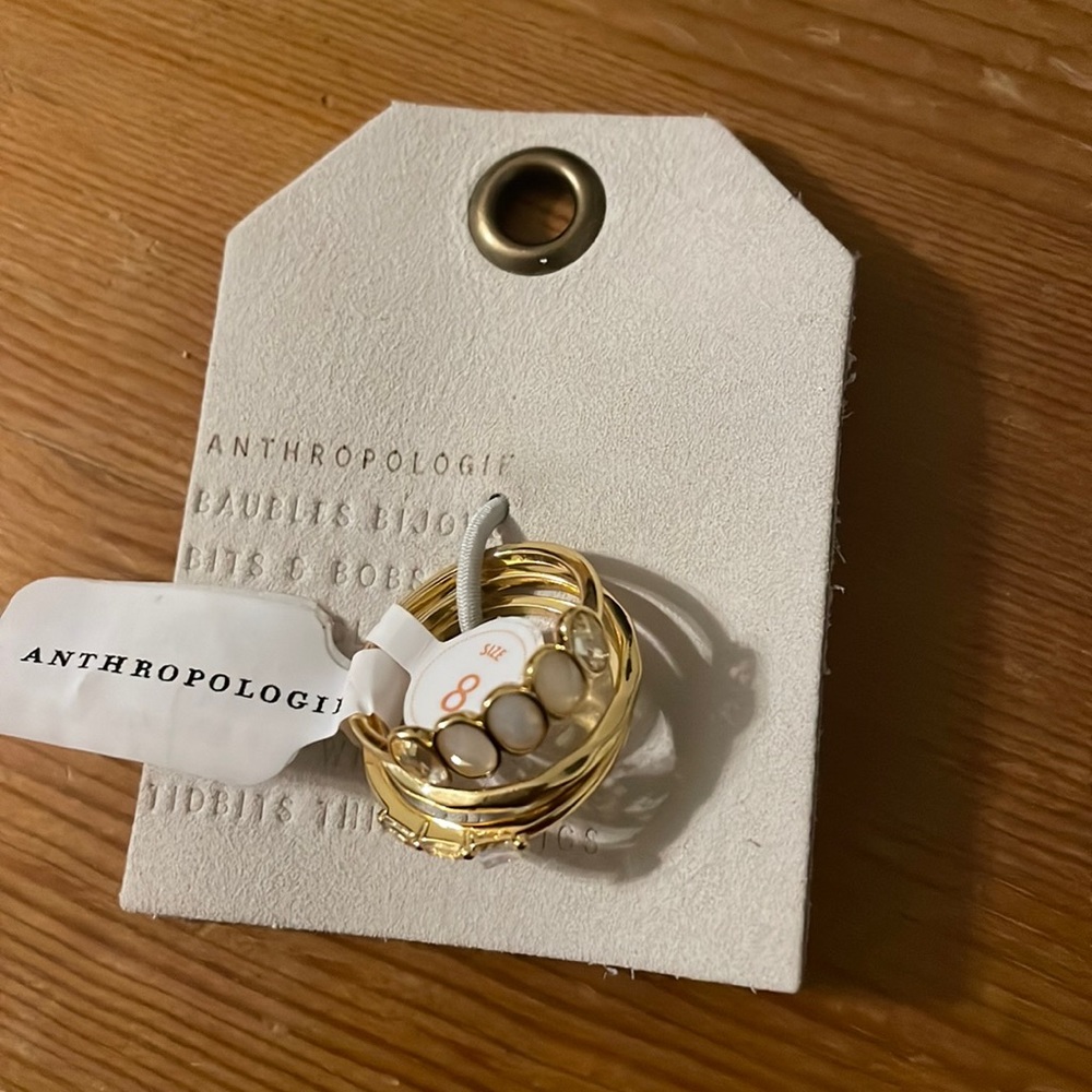 NWT! Anthropologie rings
